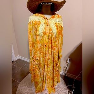Slightly used Free People robe